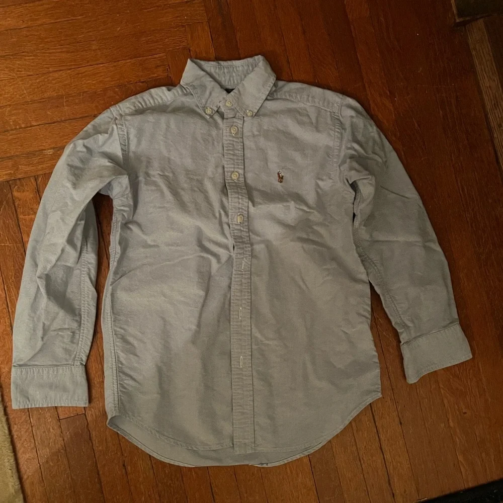 Ralph Lauren blue shirt